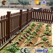 wooden materials outdoor wpc cheap prefab fence panels